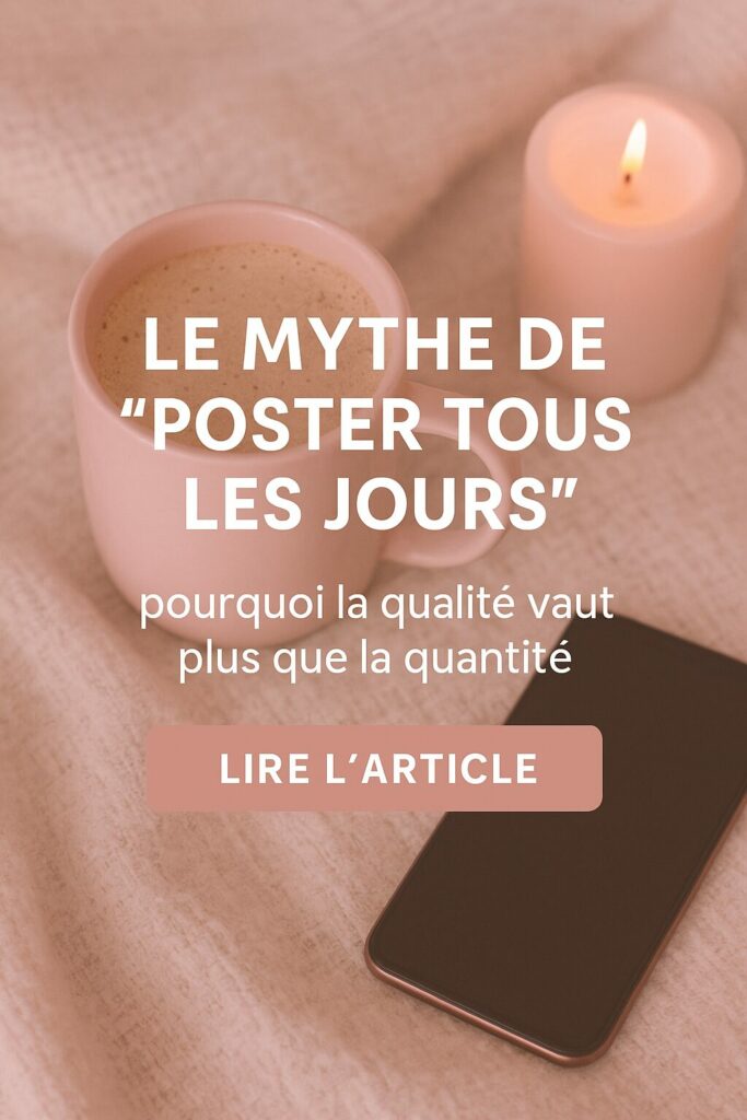 poster tous les jours